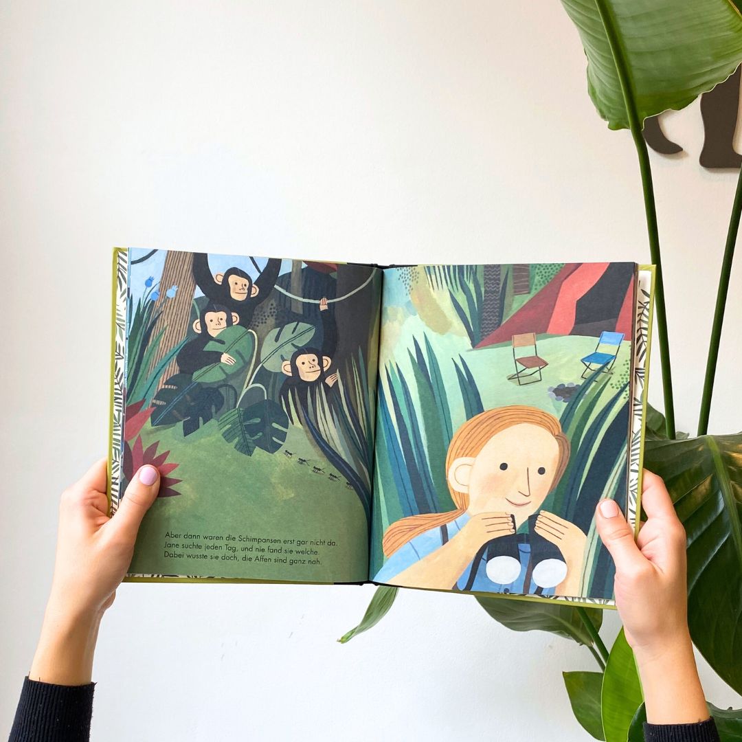 "Little People, Big Dreams" Jane Goodall - Hardcover-Buch für Kinder