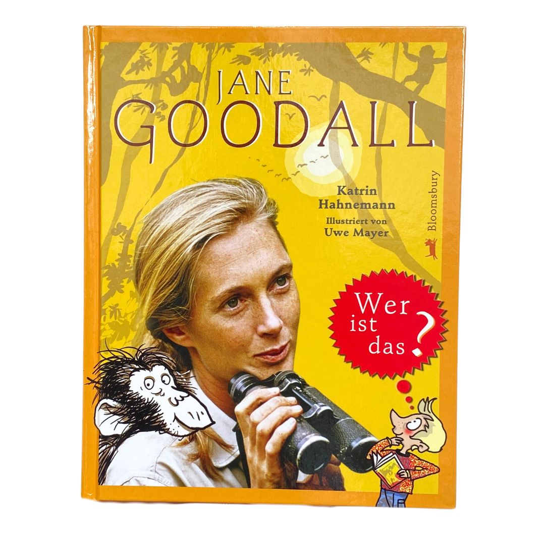 "Jane Goodall - Wer ist das?" - Hardcover-Buch