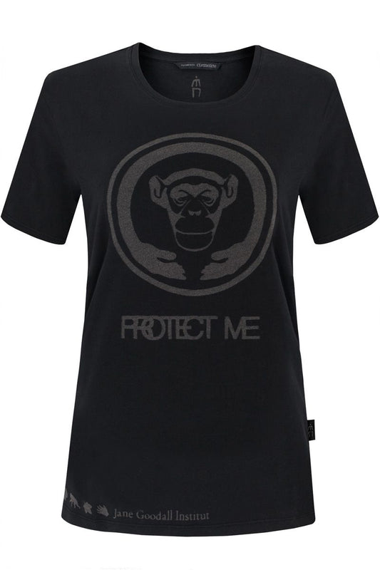 Bio-Baumwoll T-Shirt "Protect Me" (Frauen T-Shirt)