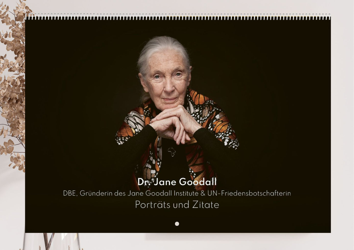 Kalender in Erinnerung an Dr. Jane Goodall